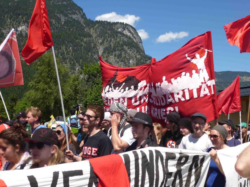 Berg und Fahne
