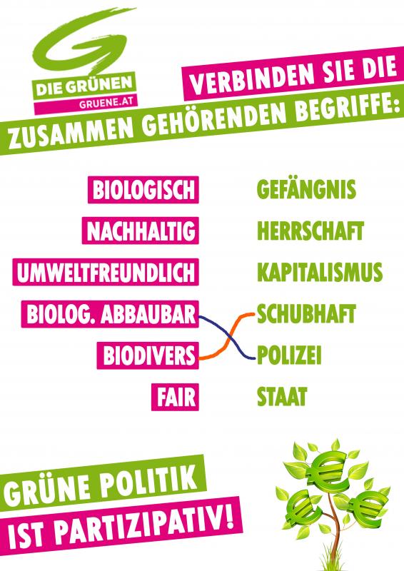 Die Gruenen. Grüne politik ist partizipativ!