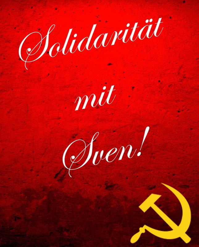 Solidarität mit Sven