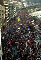 Die unglaublich große Demo nach der Schließung