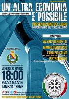 CasaPound Veranstaltung am 23.05.2014 in Lamezia Terme mit Valerio Benedetti  und Mimmo Gianturco