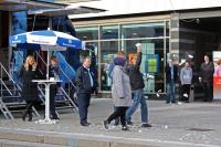 Aktion gegen Bundeswehr in Cottbus (4)