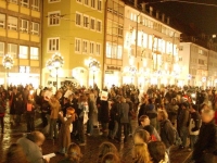 Dezember, 2006: Nächtliche Demonstration