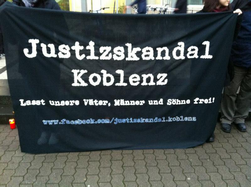 Justizskandal Koblenz "Mahnwache"