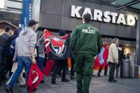 Spontandemo Saarbrücken (3) - Bahnhofstraße/Gerberstraße