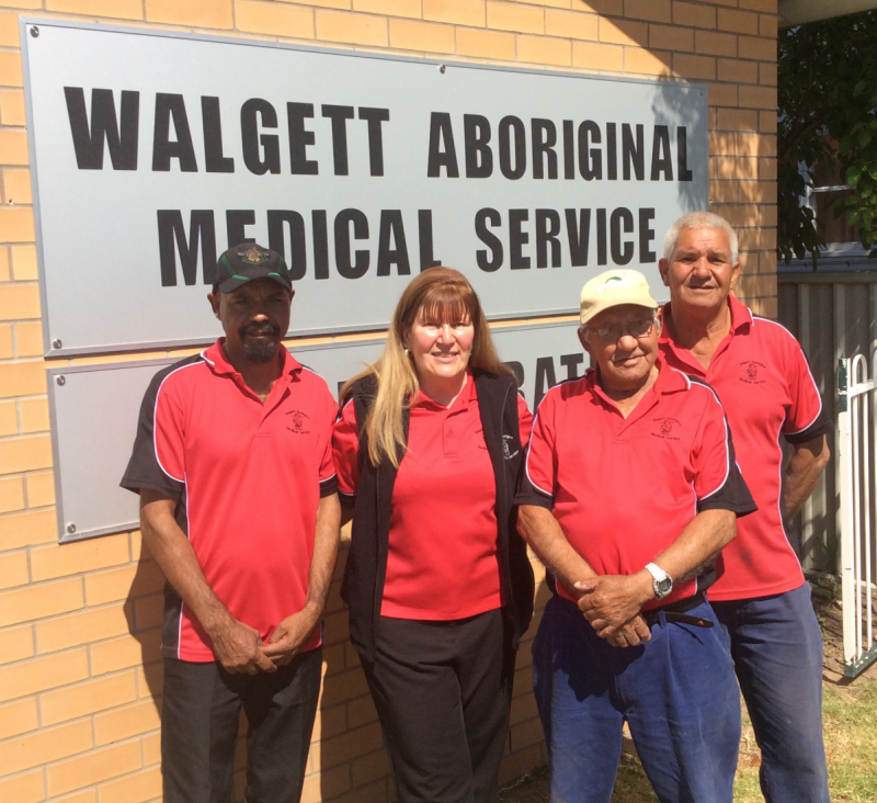 WAMS CEO, Mrs Christine Corby OAM with some of her staff and volunteers 