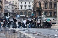 Lyon Nazis auf der Brücke