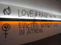 women*squat in athens got evicted