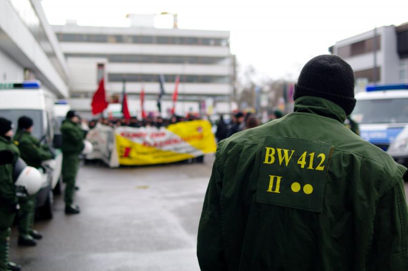 Impressionen aus dem Polizeistaat