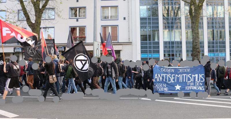 Revolutionäre Vorabenddemo Bochum 30.04.2017 VI