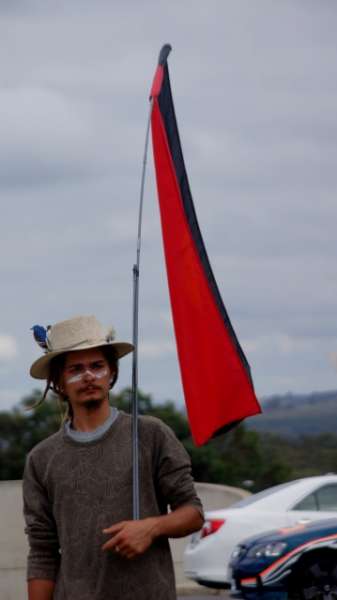 Aboriginal protesters in Canberra - 22