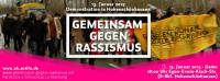 Banner: Gemeinsam gegen Rassismus