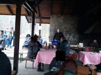 Burghard Bangert beim SageSa-Grillen in Burbach am 6. April 2015