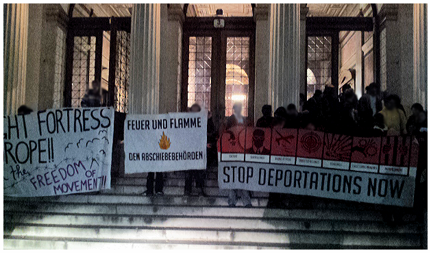 Antirassistische Spontandemonstration Wien