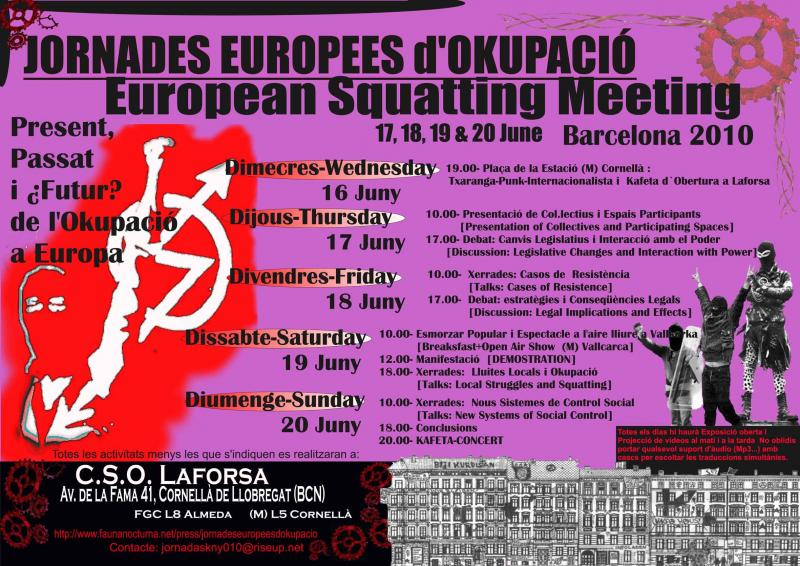 Squat meeting barcelona 2010