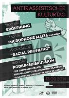 Plakat: Antirassistischer Kulturtag