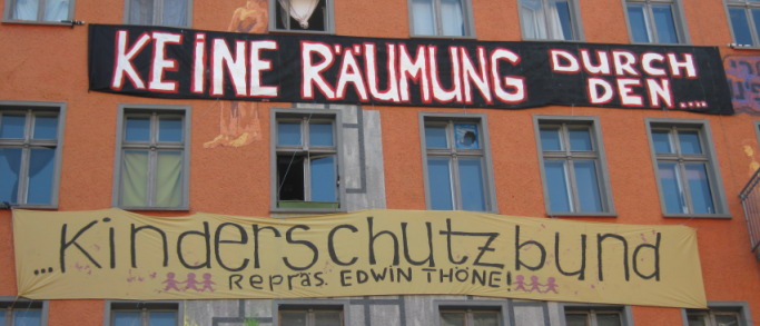 Das umstrittene Banner