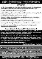 Flyer der Antikapitalistischen Plattform