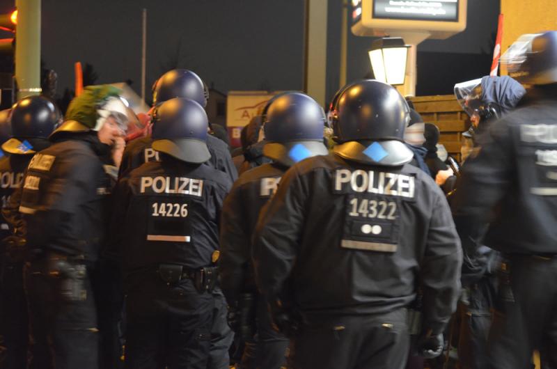 Antifaschistischer Gedenkrundgang und AfD-Treffen in Pankow  11