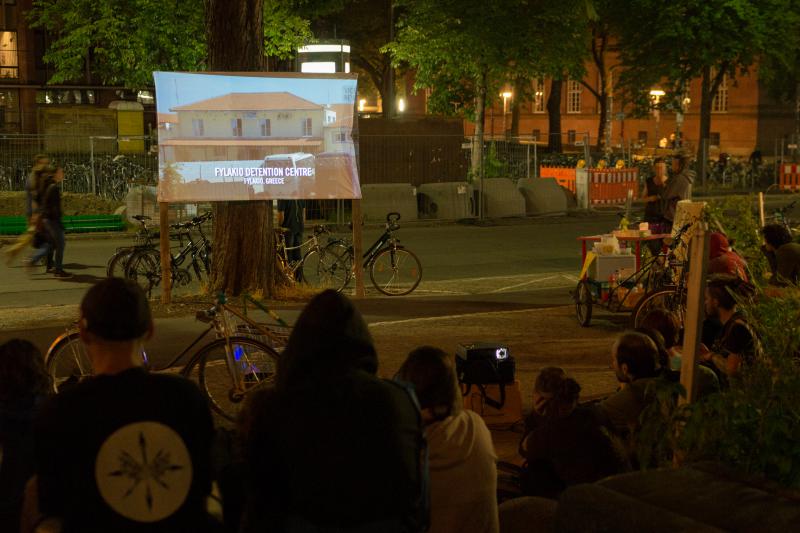 Freiluftkino vor dem Stadttheater