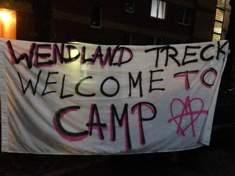 Wendland treck welcome to camp