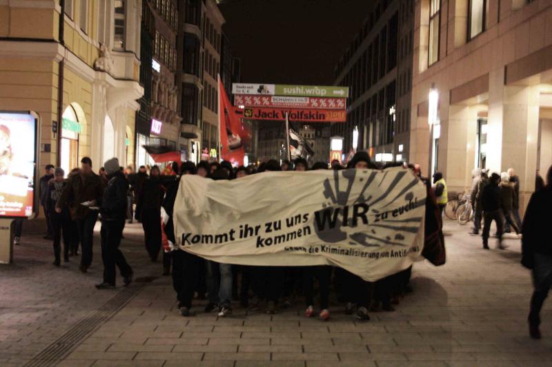 Antifa-Demo Leipzig - 1