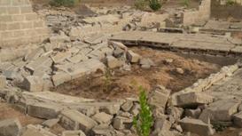 Houses in Brikama demolished