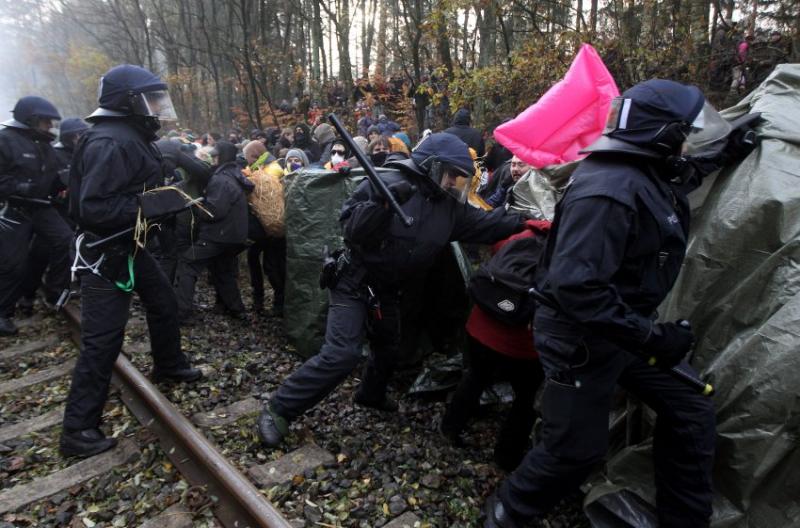 police action on track