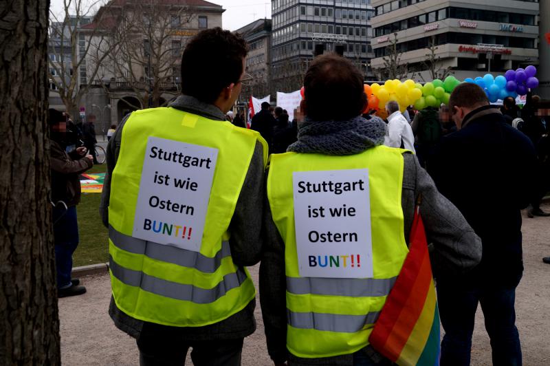 5. stuttgart ist bunt. wie ostern