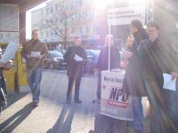 NPD Infostand in Wattenscheid Januar 2012(mit Claus Cremer, Markus Schumacher, Christopher Krumtünger u