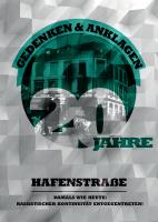 20 Jahre Hafenstraße - Flyer-Vorderseite