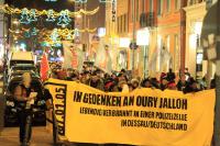 250 Menschen auf Oury-Jalloh Demo in Köln - 5