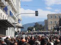 Bullen am Syntagma