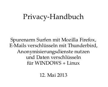 Privacy-Handbuch