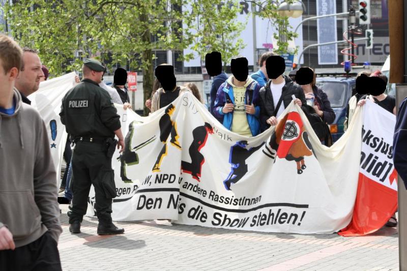 Gegenprotest am Freitag