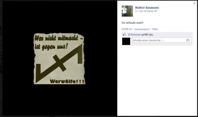 Werwolf Logo Harald Frank FB