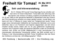 Freiheit für Tomas!