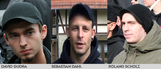 v.l.n.r.: David Gudra (Lichtenberg), Sebastian Dahl (Treptow), Roland Scholz (Hellersdorf)