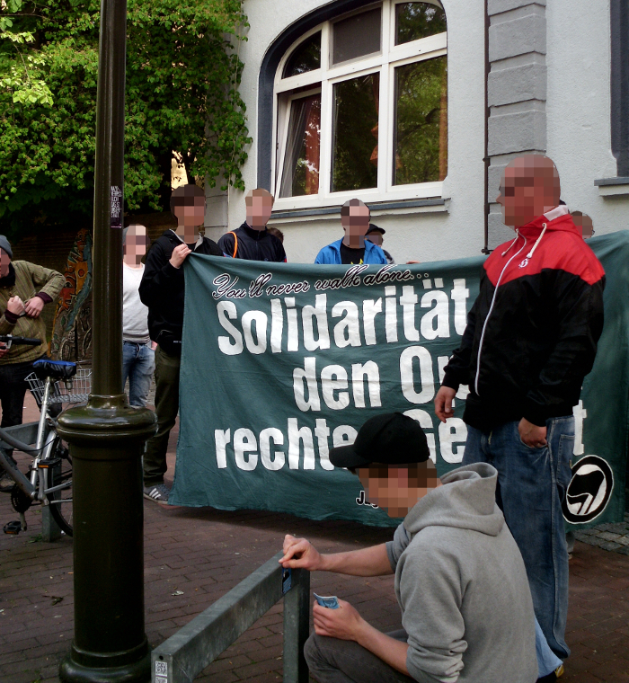 Antifa Spaziergang Uelzen 4