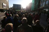 Refugees Welcome - Demonstration am 17.01.2015 in Lübeck