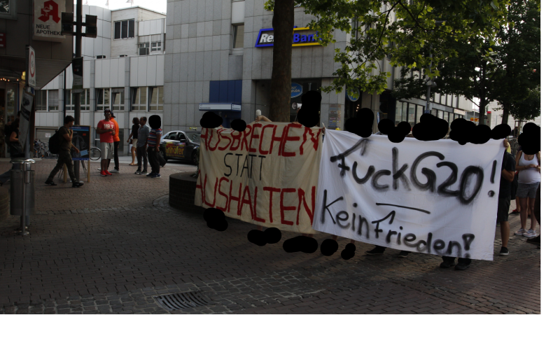 NO G20 Sponti in Ulm 2