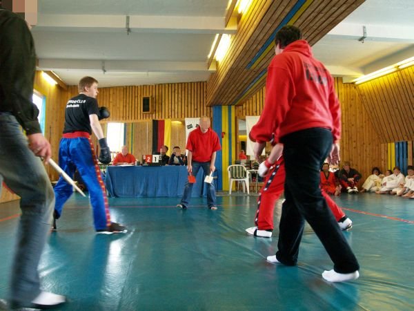 Christian Siebold beim Kampfsport