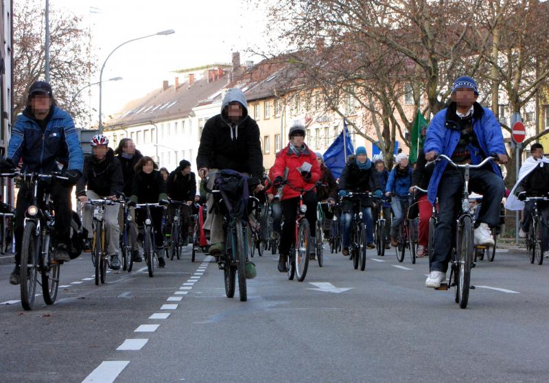 Friedrichring, Freiburg, 04.12.2009