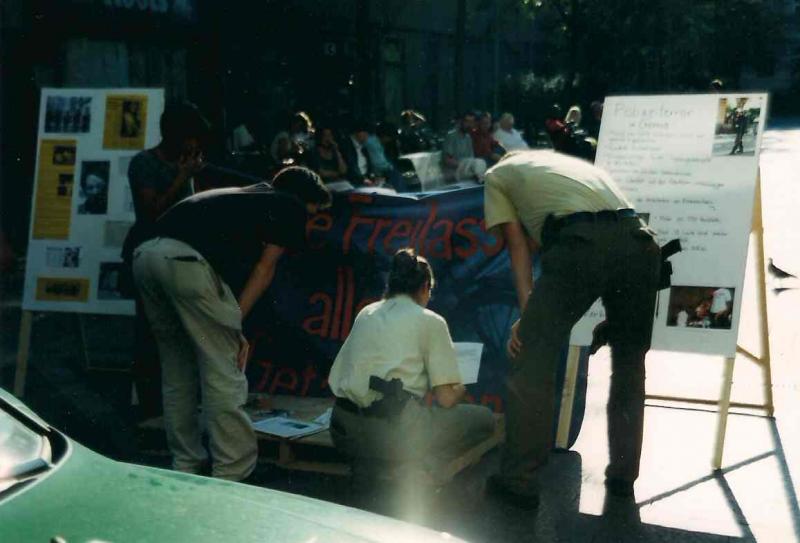 Solidaritätsaktion 2001, Kortumstraße Bochum, (Foto: Azzoncao)