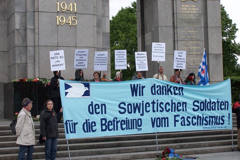 8. Mai - Tag der Befreiung in Berlin 9