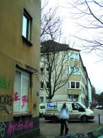 Ansicht von der Leibnitzstr. Ecke Lessingstr.