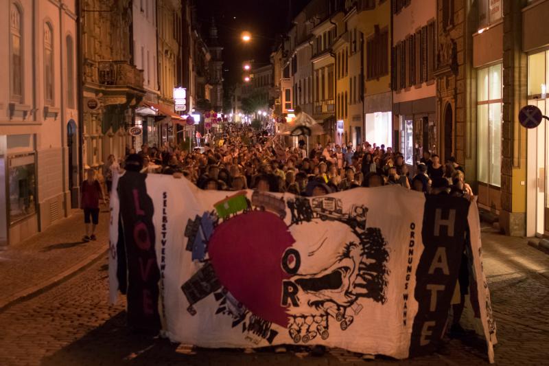 Love or Hate at Night, zwischen Augustinerplatz und Martinstor