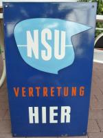 NSU-Vertretung hier -Vertrauens Schild (VS)