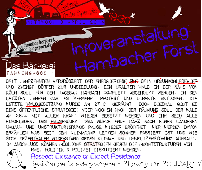 flyer infoveranstaltung hambacher forst