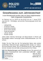 Fahnungsplakat der Schweine Silvester - 14/15 (Tel-Nummern Zensiert)